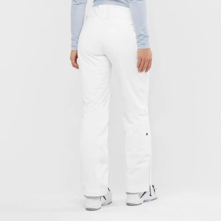 Calça De Esqui Salomon The Brilliant Feminino Branco | PT X51243